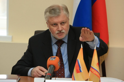 Сергей Миронов предложил накормить мир экологически чистыми российскими продуктами