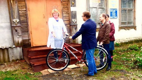 В Ульяновской области медицина пересела на велосипеды