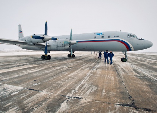 Самолет «Ил-18» упал при загадочных обстоятельствах