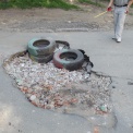 Новый способ борьбы с ямами на дорогах придумали в Рязани