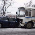В Ивановской области сотрудник полиции на «Опеле» протаранил пассажирский автобус